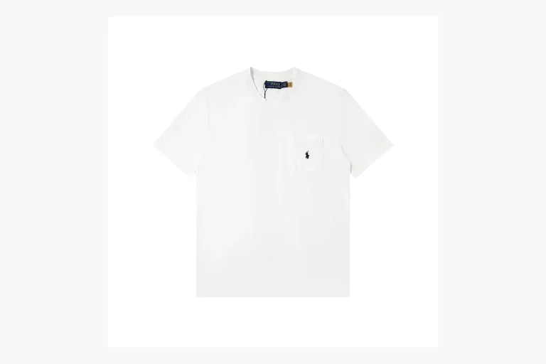 Ralph Lauren Pocket T-Shirt White Product Image