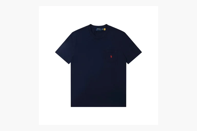 Polo Ralph Lauren Pocket T-Shirt Navy Product Image