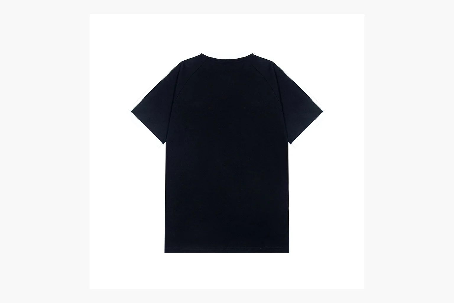 Adidas Ringer T-Shirt Black White Product Image thumbnail 2