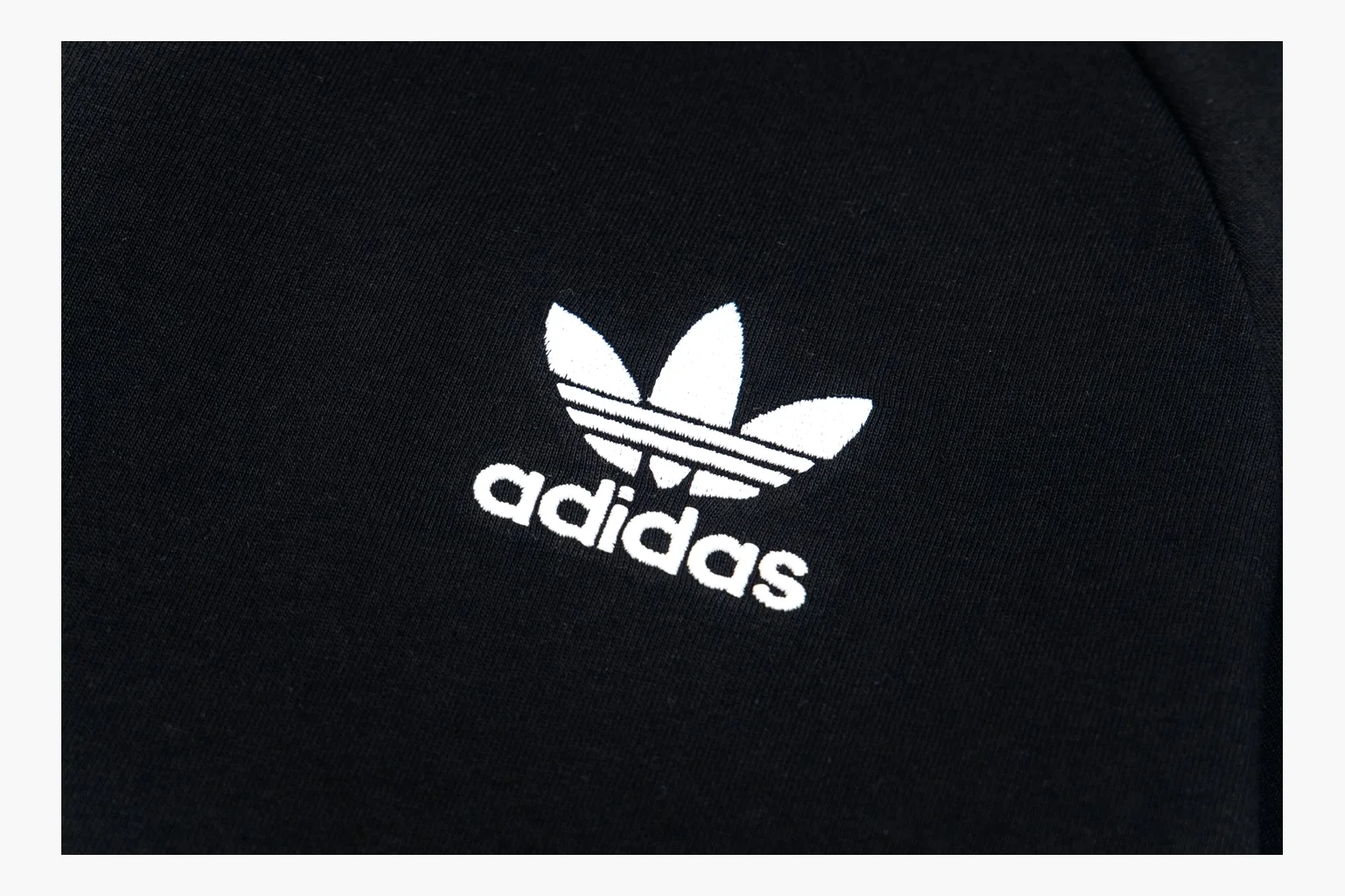 Adidas Ringer T-Shirt Black White Product Image thumbnail 5