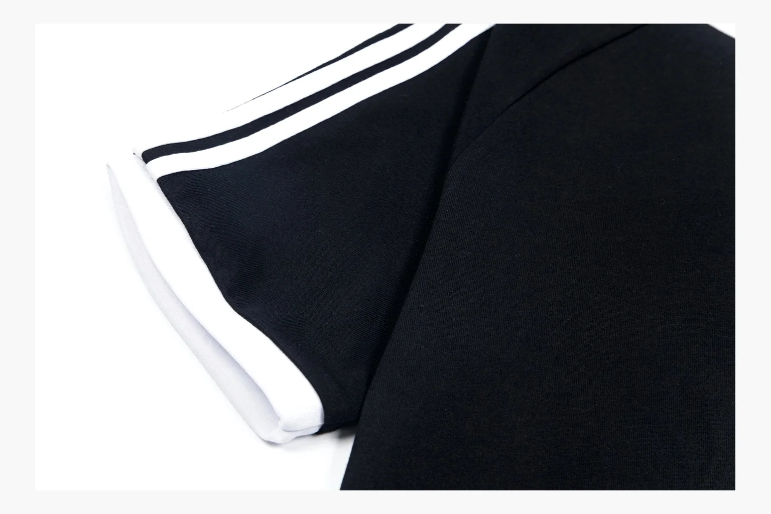 Adidas Ringer T-Shirt Black White Product Image thumbnail 6