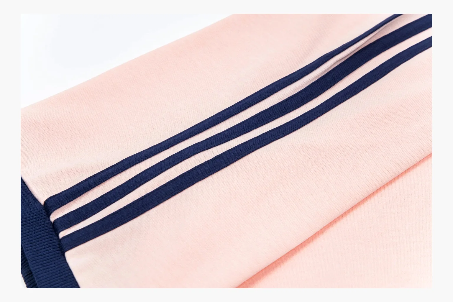 Adidas Ringer T-Shirt Pink Navy Product Image thumbnail 6