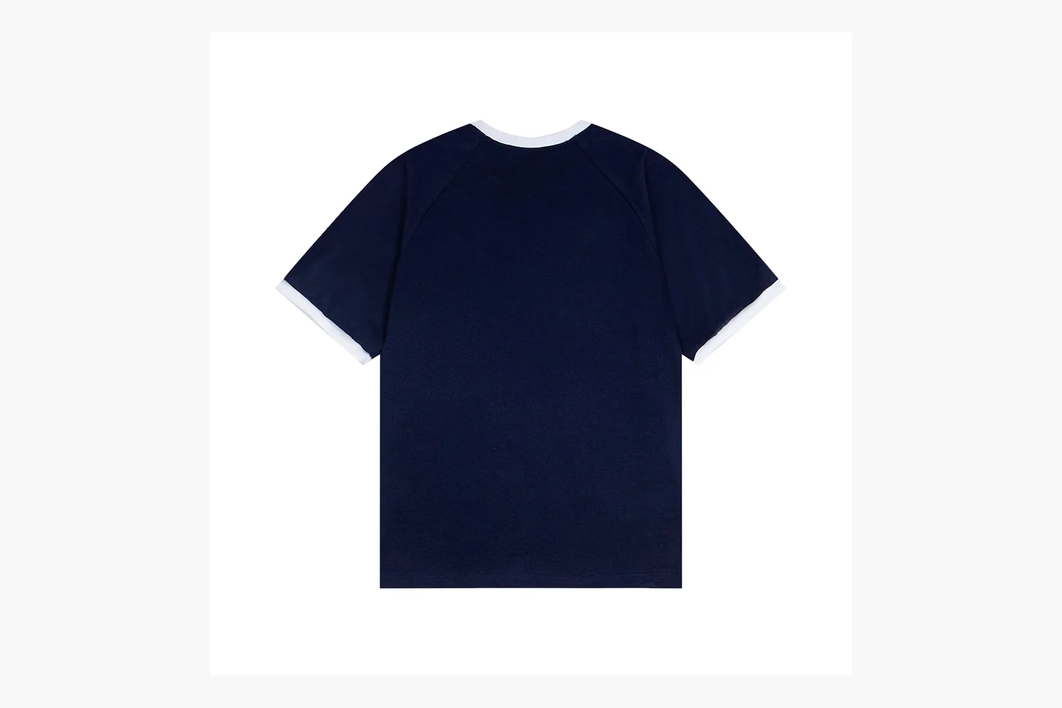 Adidas Ringer T-Shirt Navy White Product Image thumbnail 2