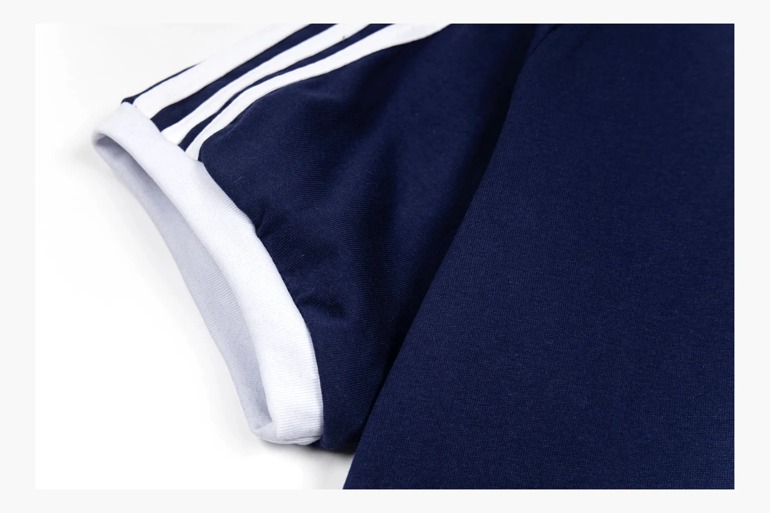 Adidas Ringer T-Shirt Navy White Product Image thumbnail 5
