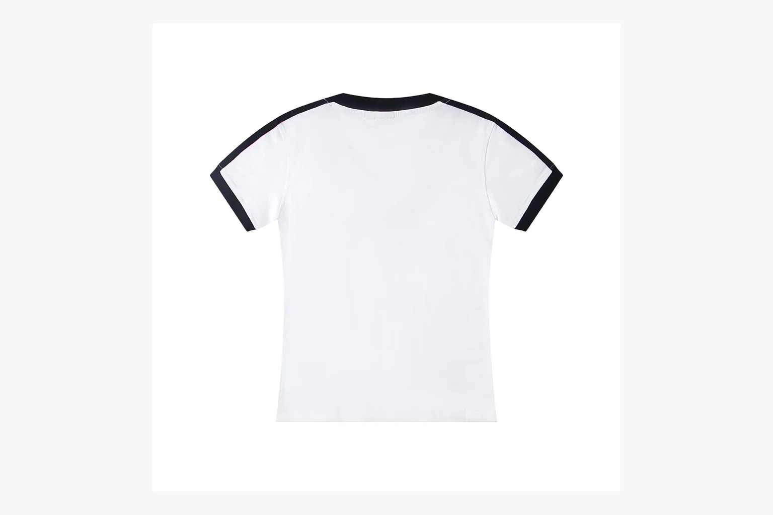 Adidas Ringer T-Shirt White Black Product Image thumbnail 2
