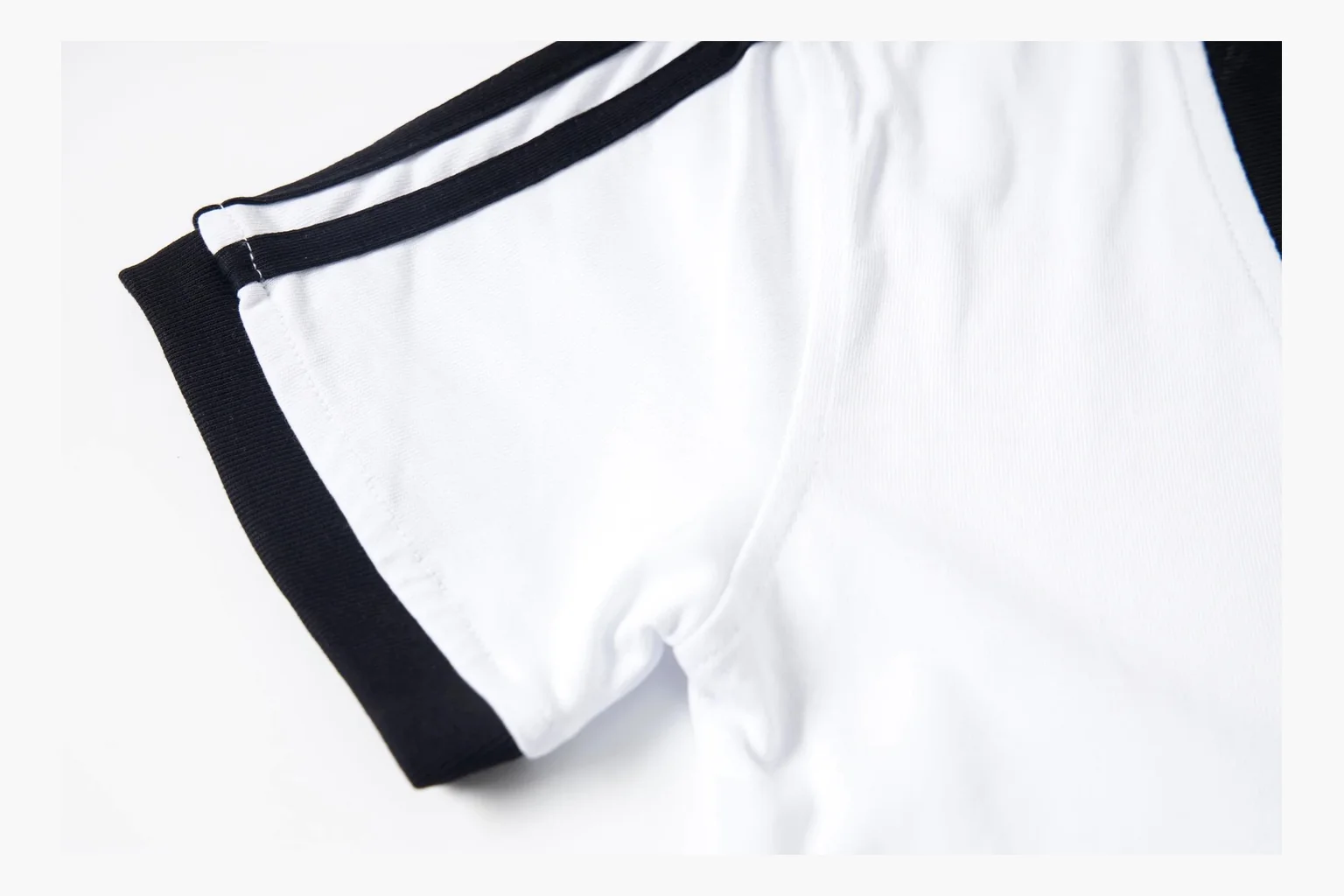 Adidas Ringer T-Shirt White Black Product Image thumbnail 3
