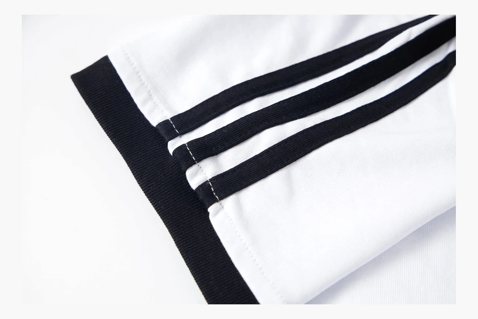 Adidas Ringer T-Shirt White Black Product Image thumbnail 5