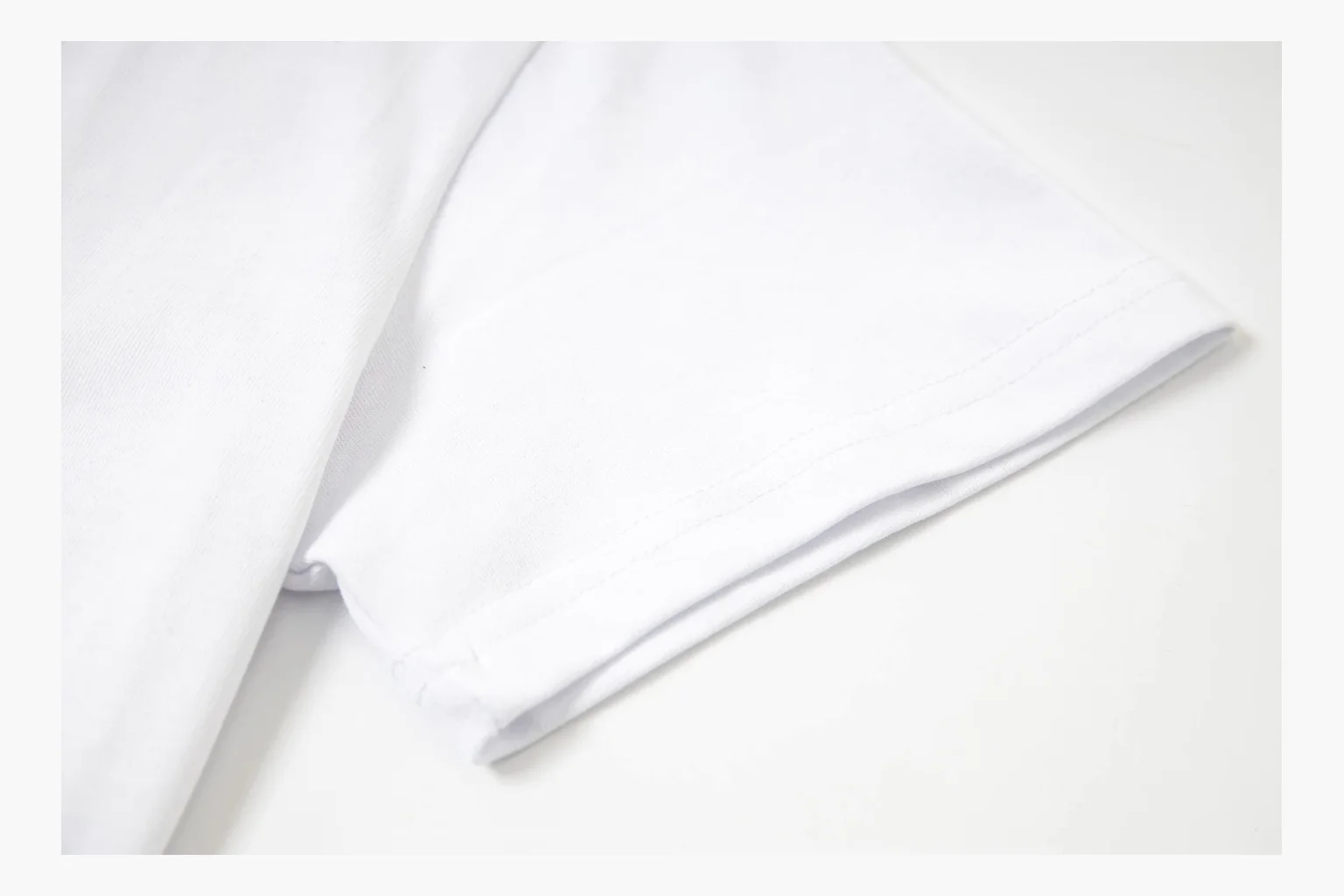 Calvin Klein Logo V-Neck T-Shirt White Product Image thumbnail 6