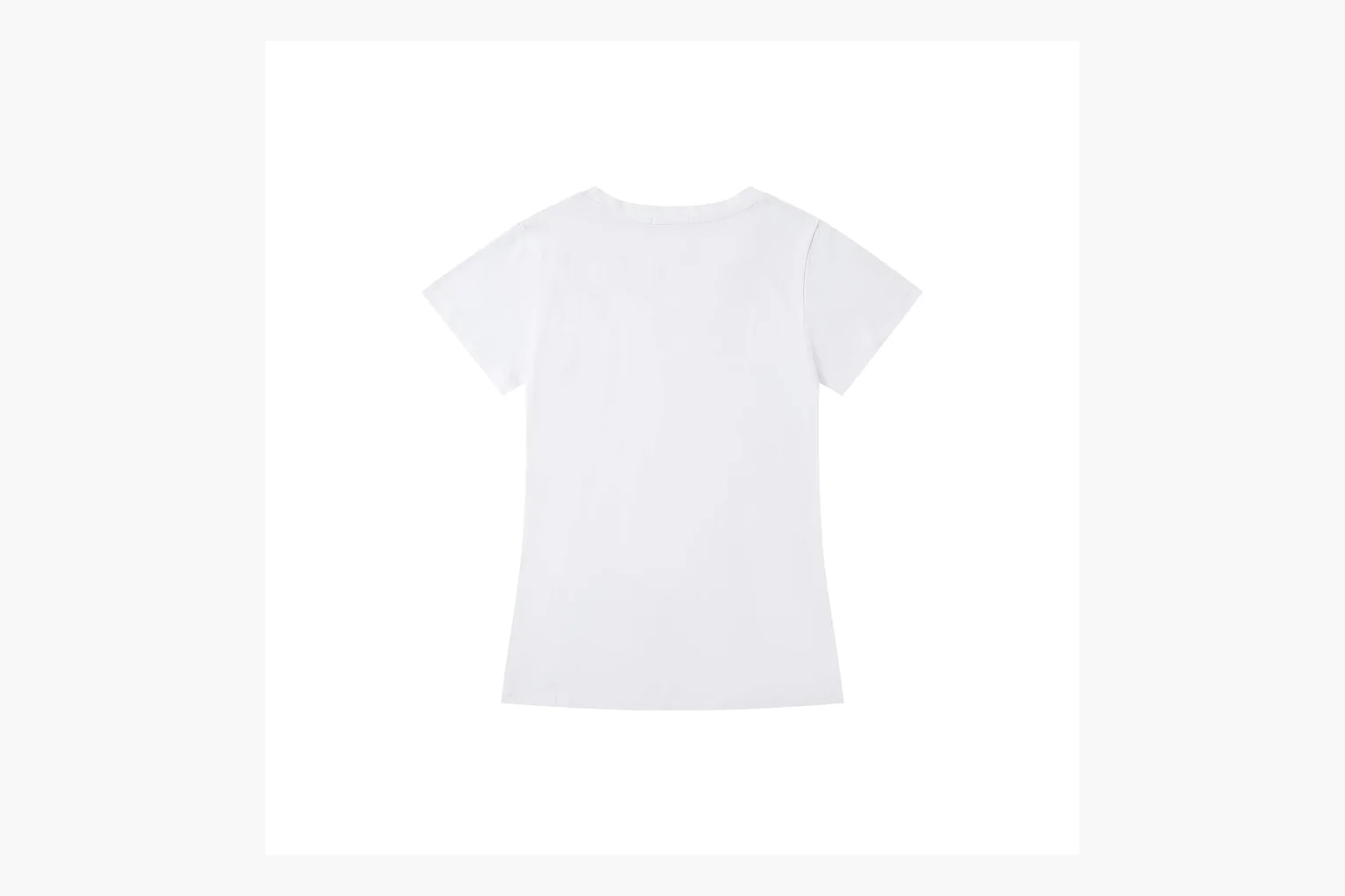 Calvin Klein Small CK V-Neck T-Shirt White Product Image thumbnail 2