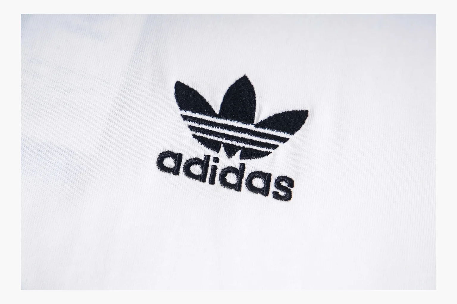 Adidas Ringer Long Sleeve Top White Black Product Image thumbnail 3