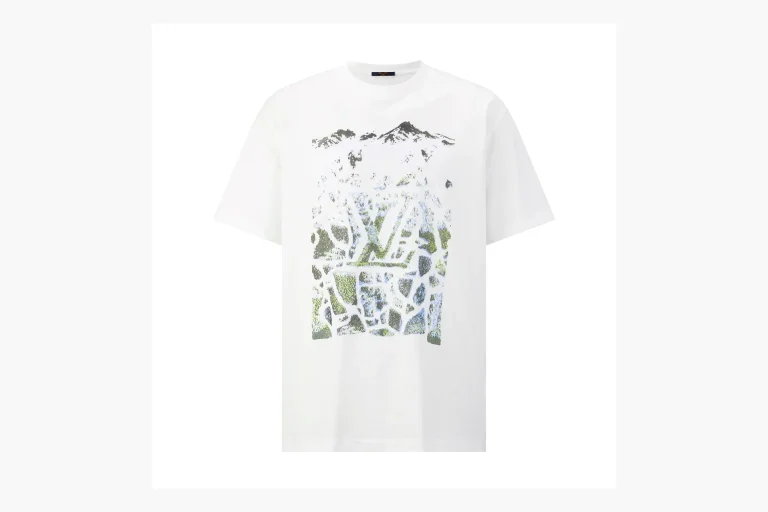 Louis Vuitton Ski Mountain T-Shirt White Product Image