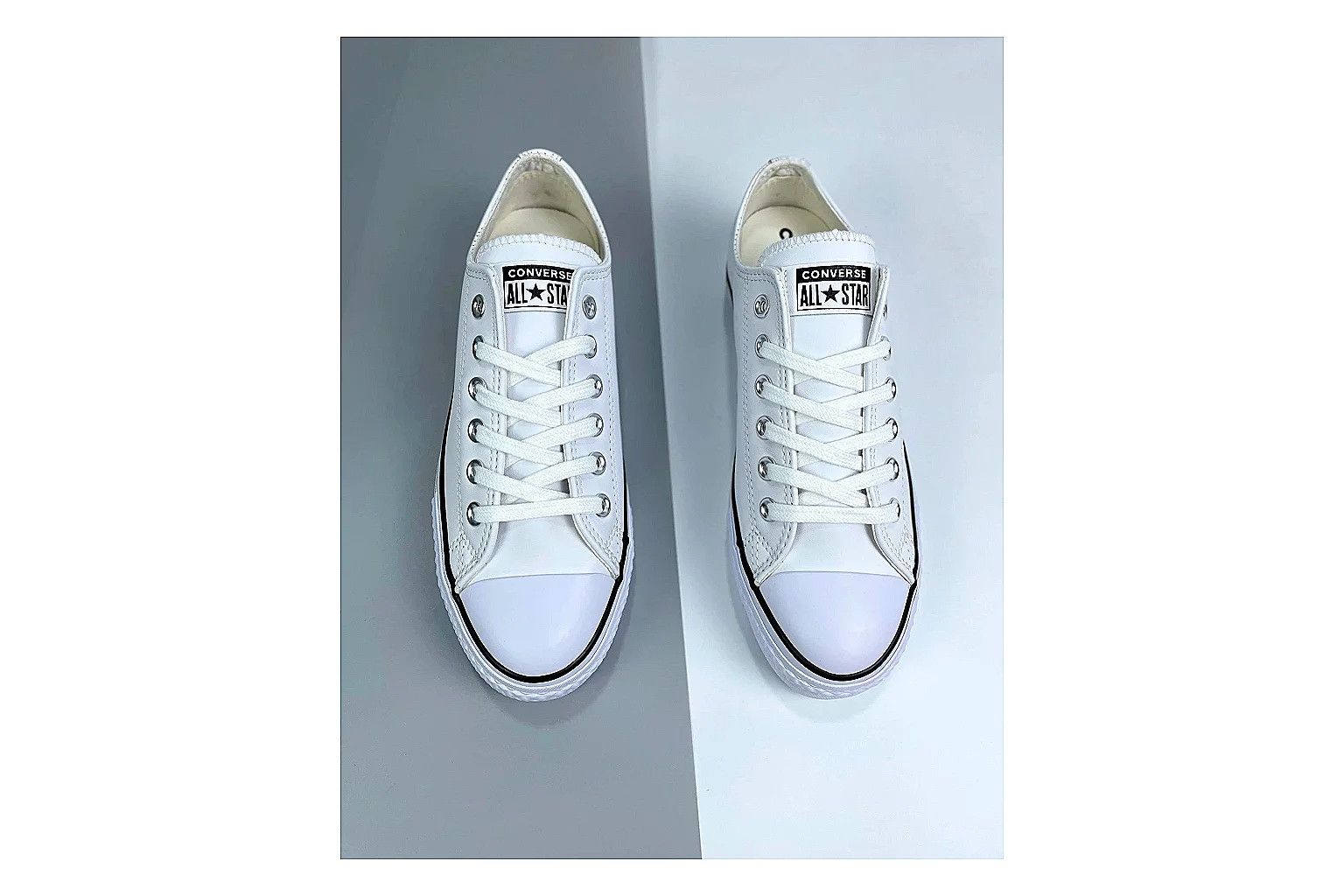 Converse All Star Lift White Platform Low Top thumbnail 3