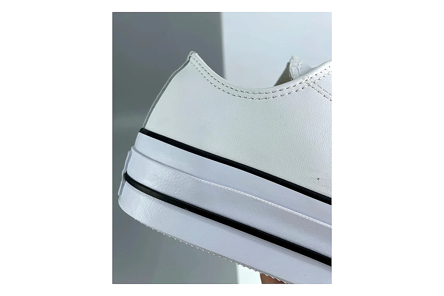 Converse All Star Lift White Platform Low Top thumbnail 6