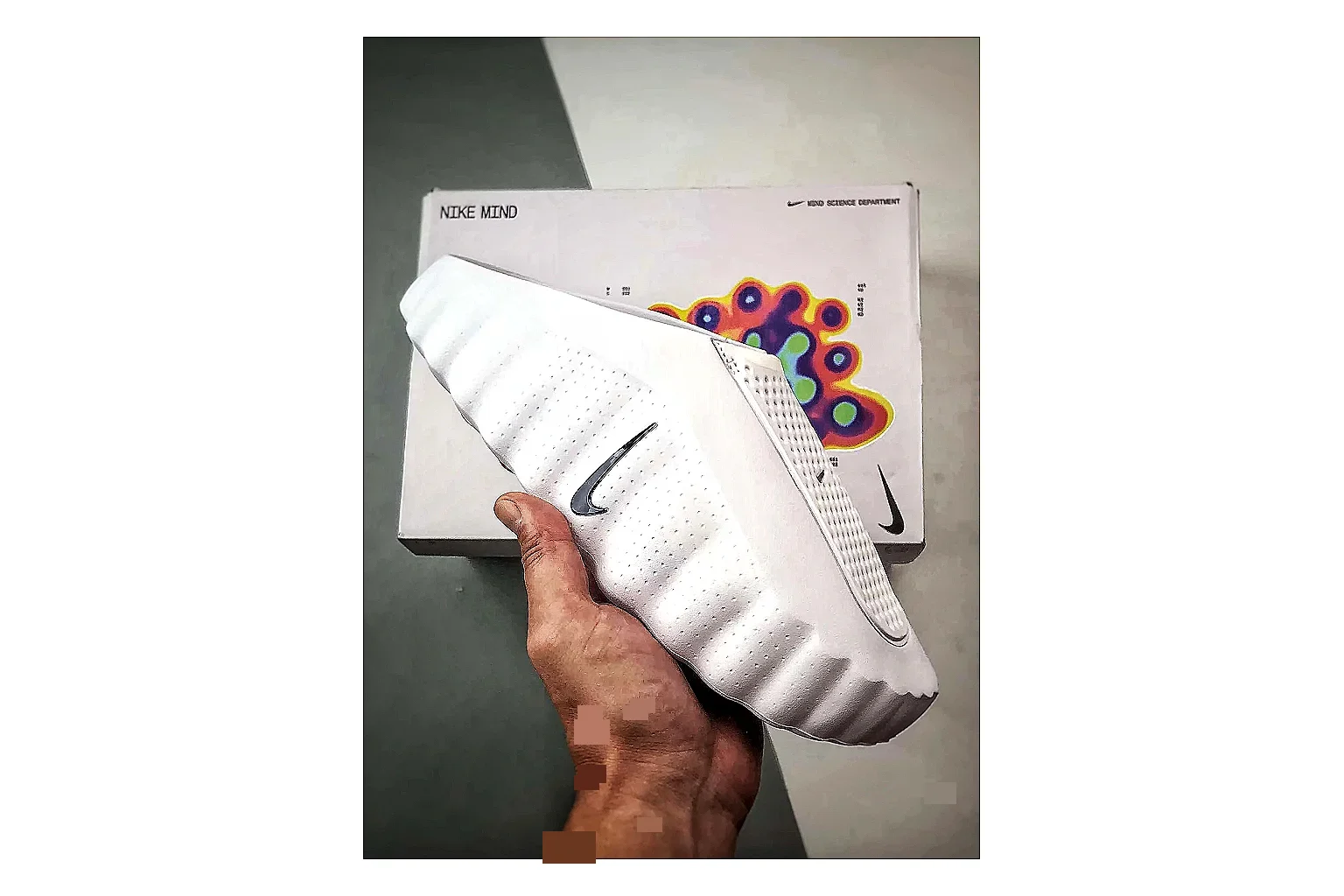 Kakobuy find scout Nike Mind 001 White Sneakers scout comparison product image