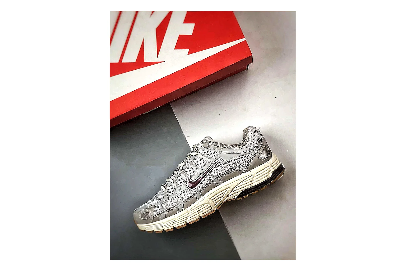 Kakobuy find scout Nike P 6000 Gray Sneakers scout comparison product image thumbnail 4