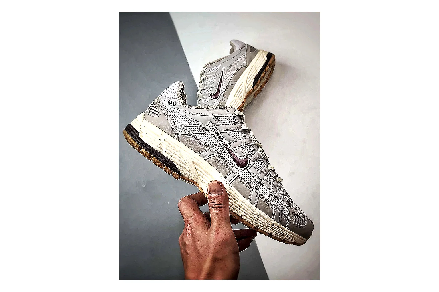 Kakobuy find scout Nike P 6000 Gray Sneakers scout comparison product image thumbnail 5