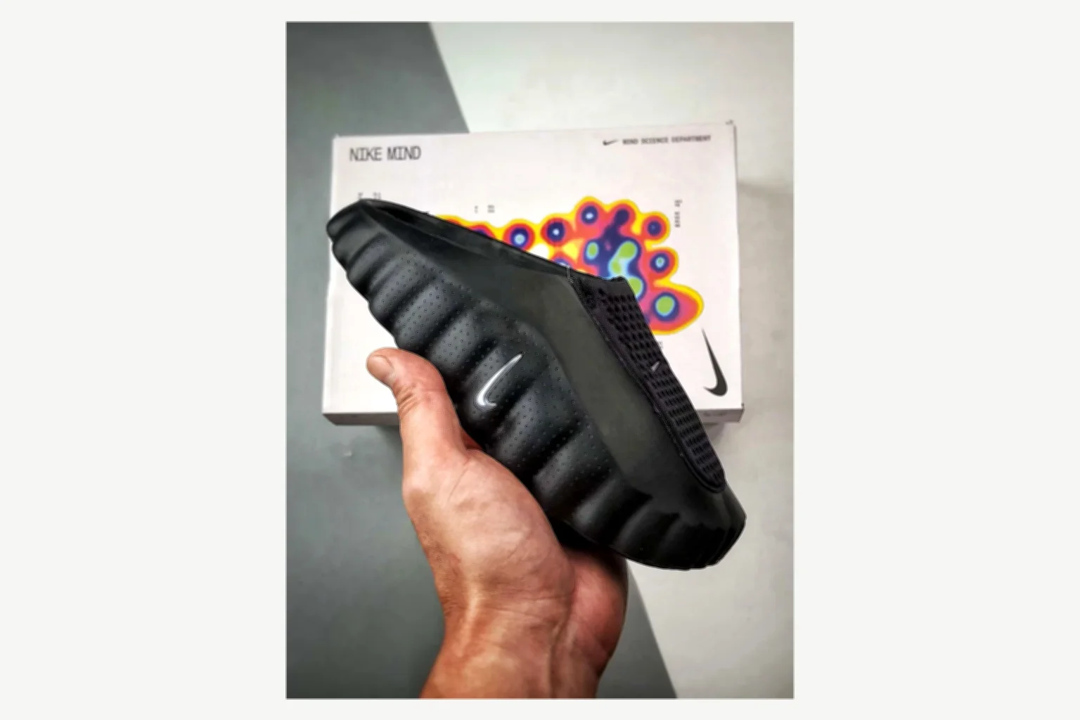 Nike Mind 001 Black White Low Top Kakobuy find scout product image thumbnail 2