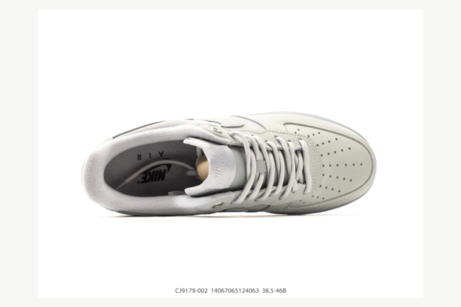 Nike Air Force 1 Black Gray Low Top Kakobuy find scout product image thumbnail 3