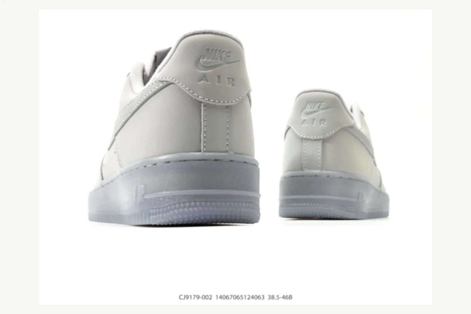 Nike Air Force 1 Black Gray Low Top Kakobuy find scout product image thumbnail 6