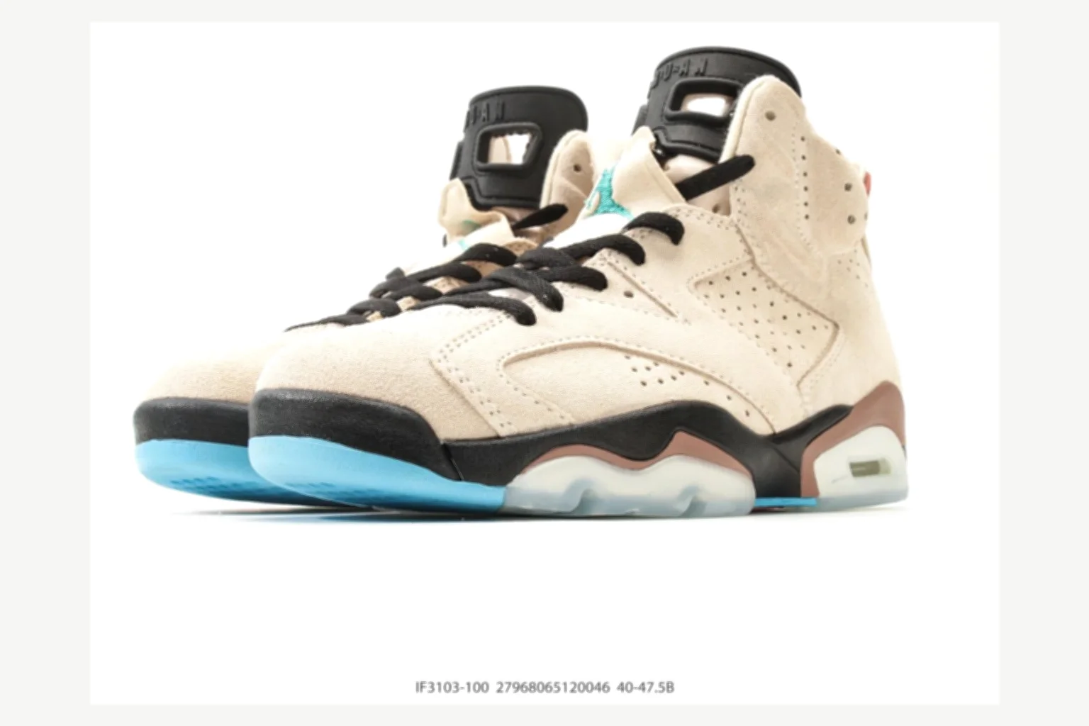 Jordan Air Jordan 6 Retro Black White High Top Kakobuy find list product image thumbnail 5