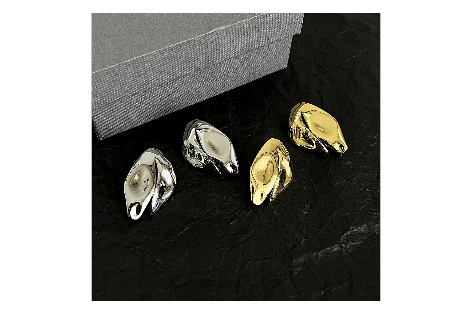 kakobuy find scout balenciaga sculpt ring set product image