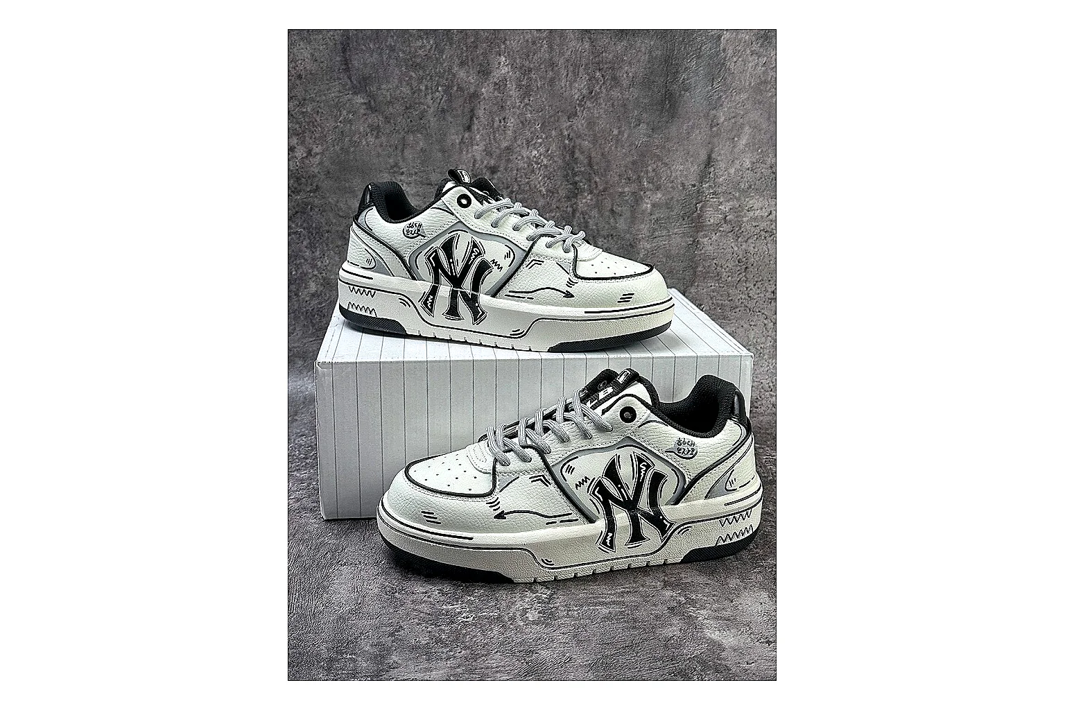 Kakobuy find scout MLB Chunky Liner Mixed Sneakers scout comparison product image thumbnail 4