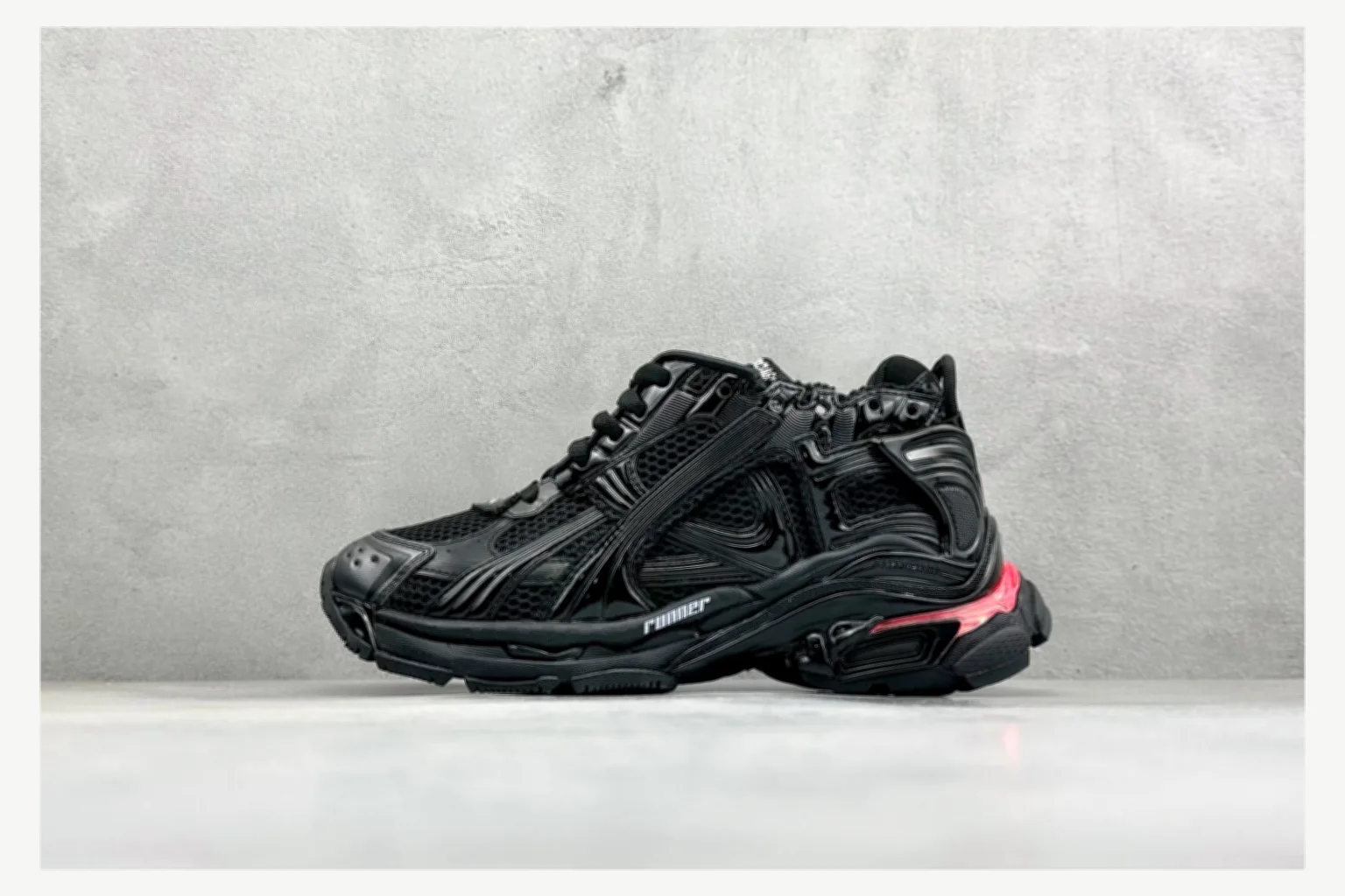 Balenciaga Track Style Runner White Blue Chunky Runner Kakobuy find scout product image