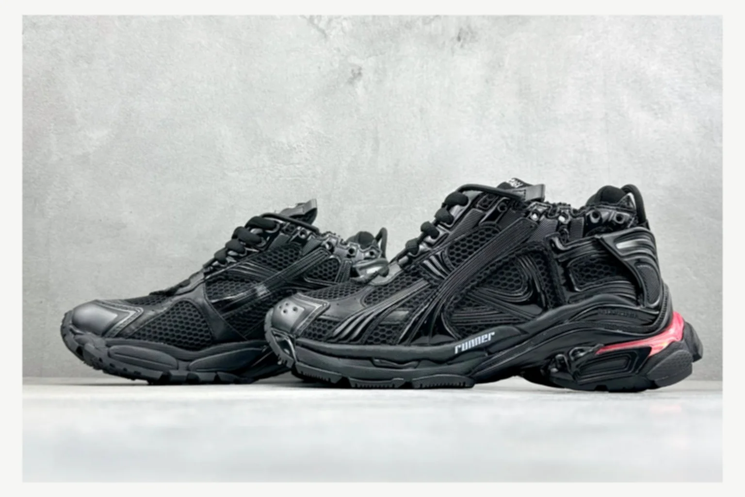Balenciaga Track Style Runner White Blue Chunky Runner Kakobuy find scout product image thumbnail 5