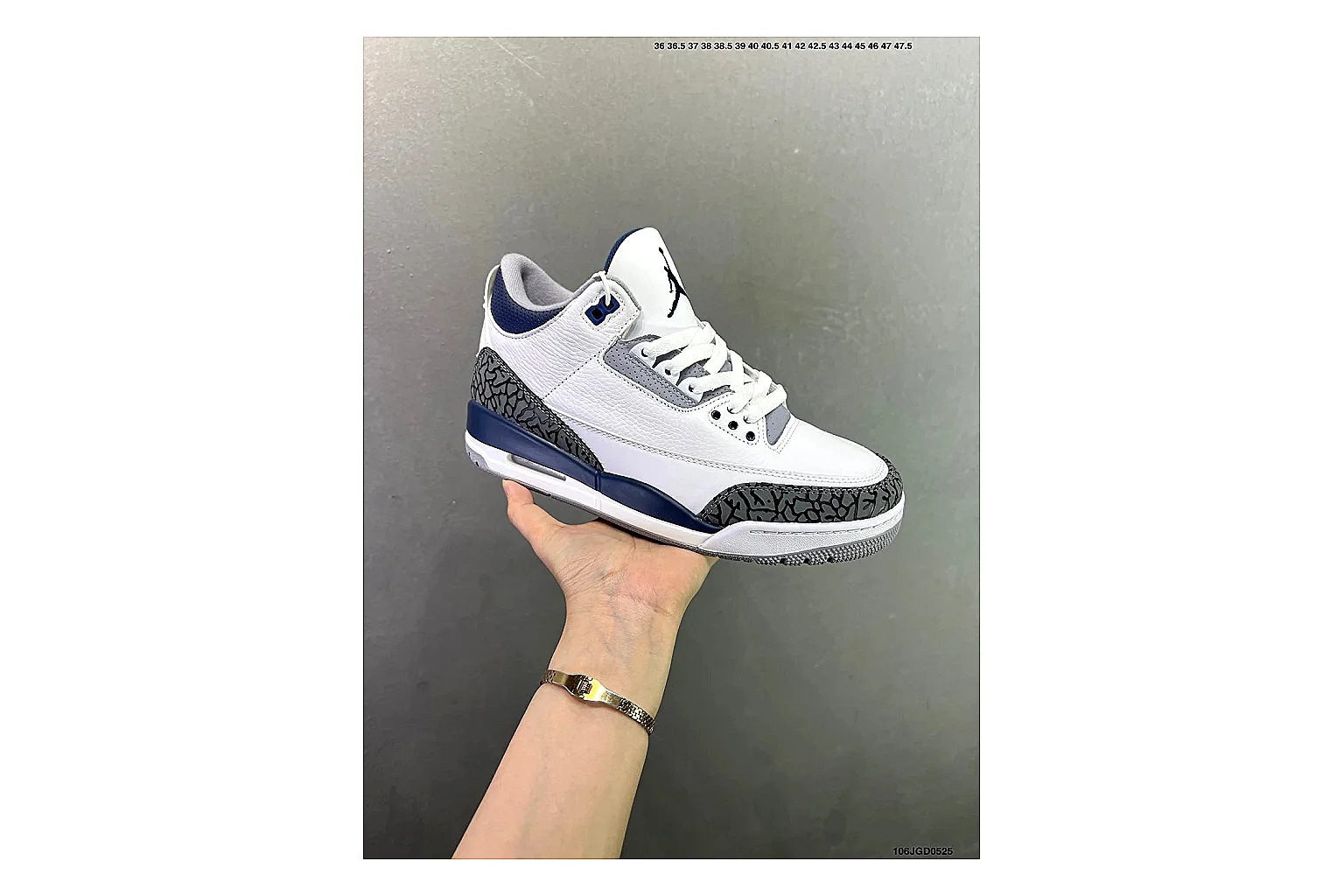 Jordan Air Jordan 3 Midnight Navy Product Image thumbnail 2