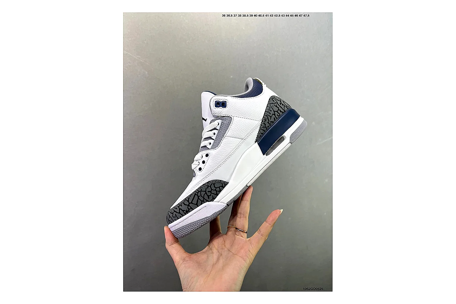 Jordan Air Jordan 3 Midnight Navy Product Image thumbnail 3