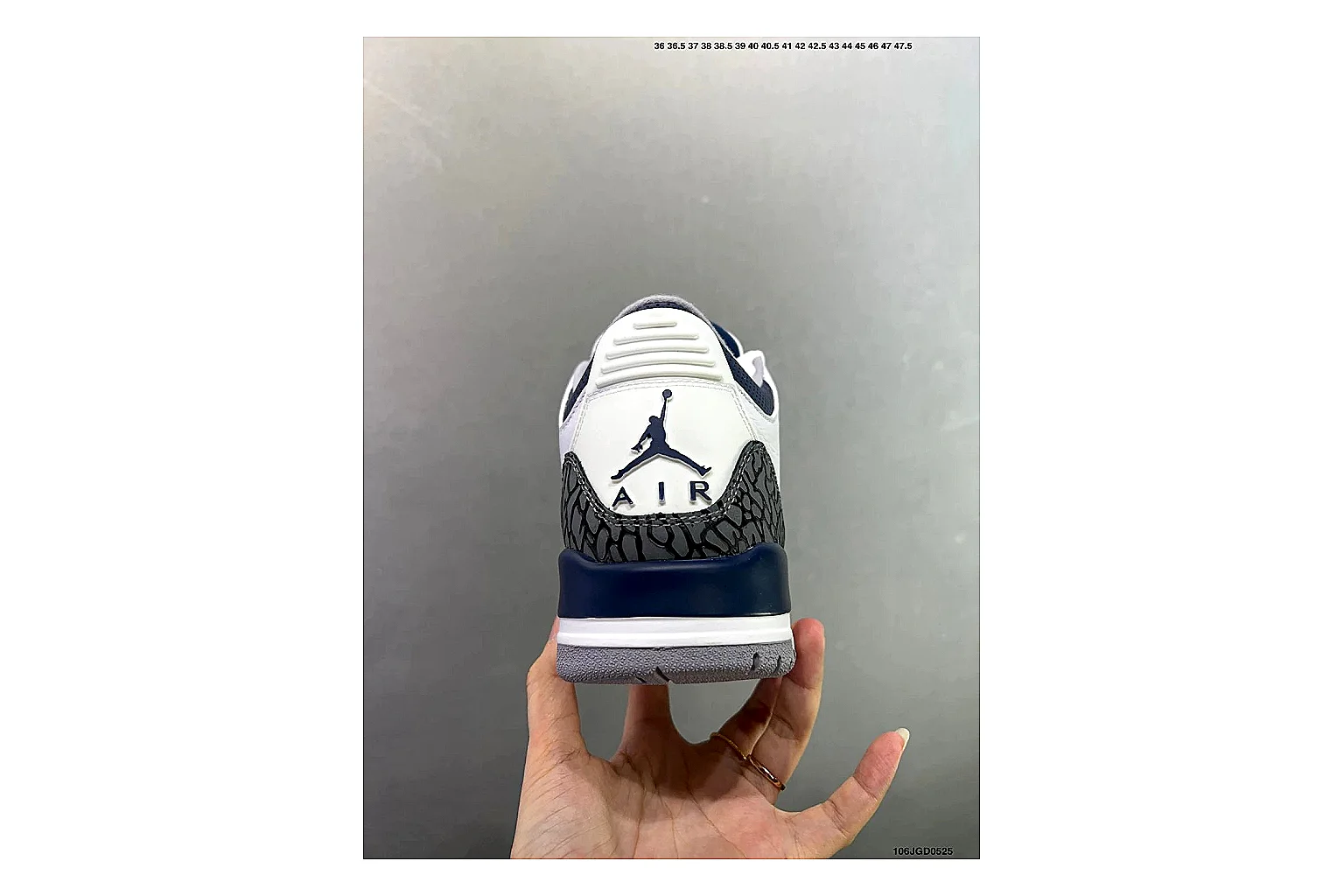 Jordan Air Jordan 3 Midnight Navy Product Image thumbnail 4