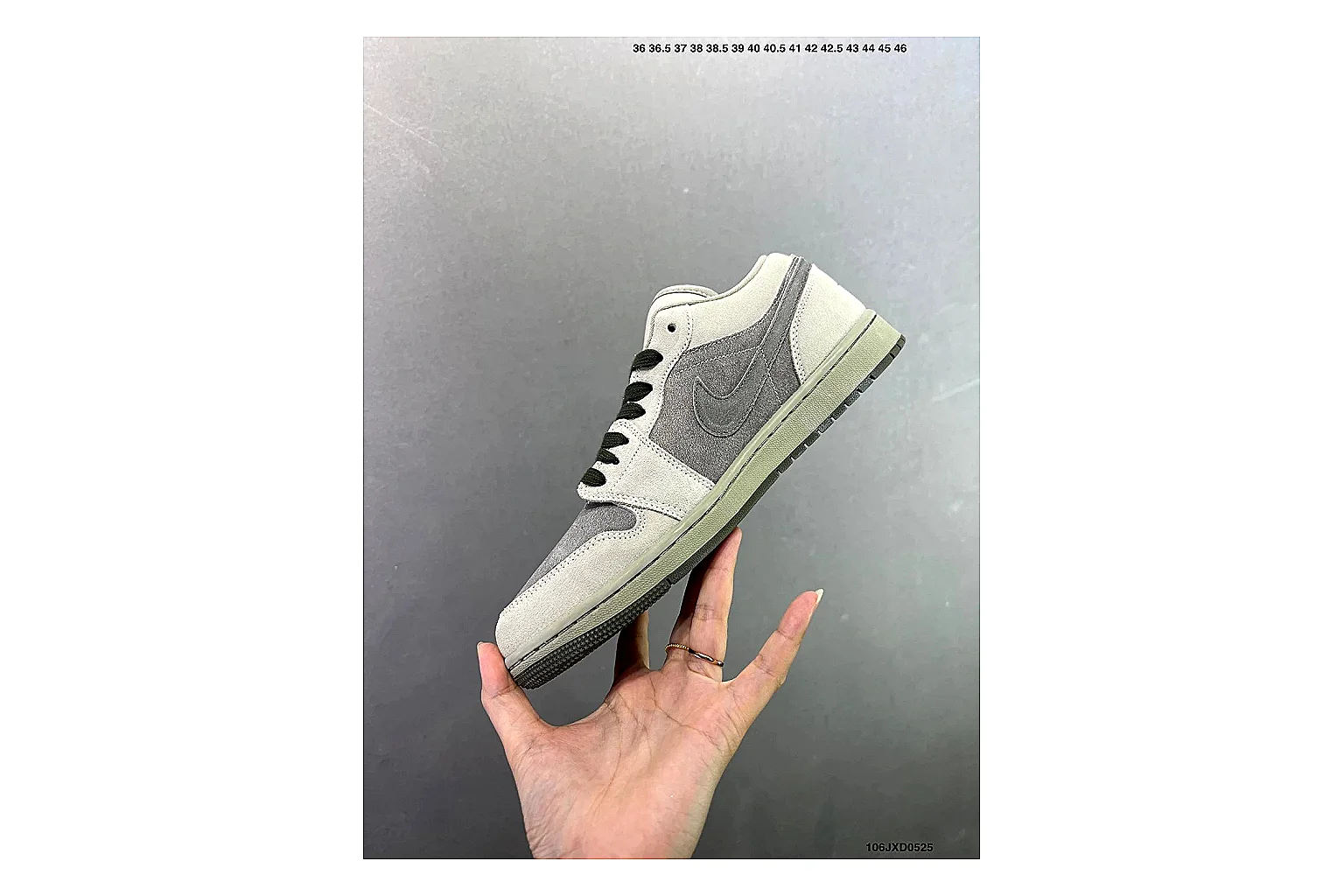Jordan Air Jordan 1 Low Neutral Grey Product Image thumbnail 3