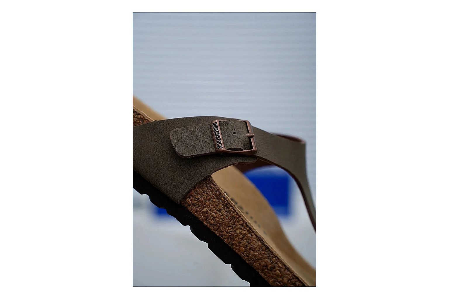 Birkenstock Arizona Taupe Cork Slide Product Image thumbnail 4
