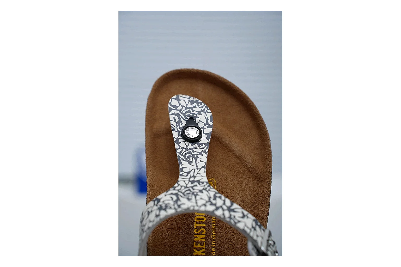 Birkenstock Silver Crystal Cork Slide Product Image thumbnail 6