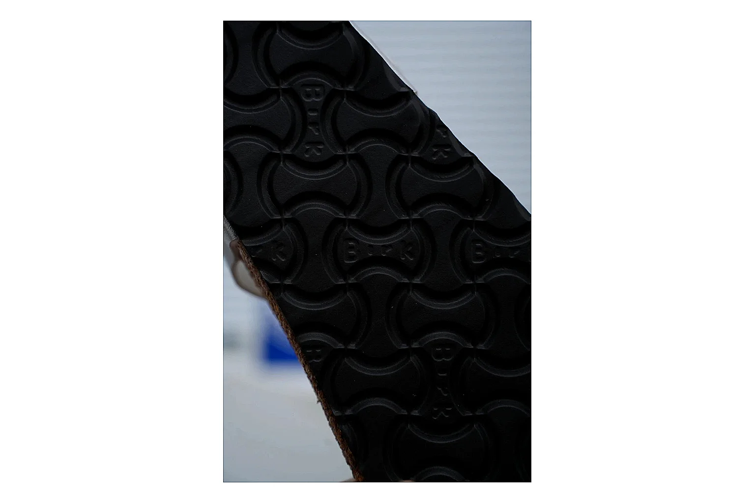 Birkenstock Cream Buckle Cork Slide Product Image thumbnail 5