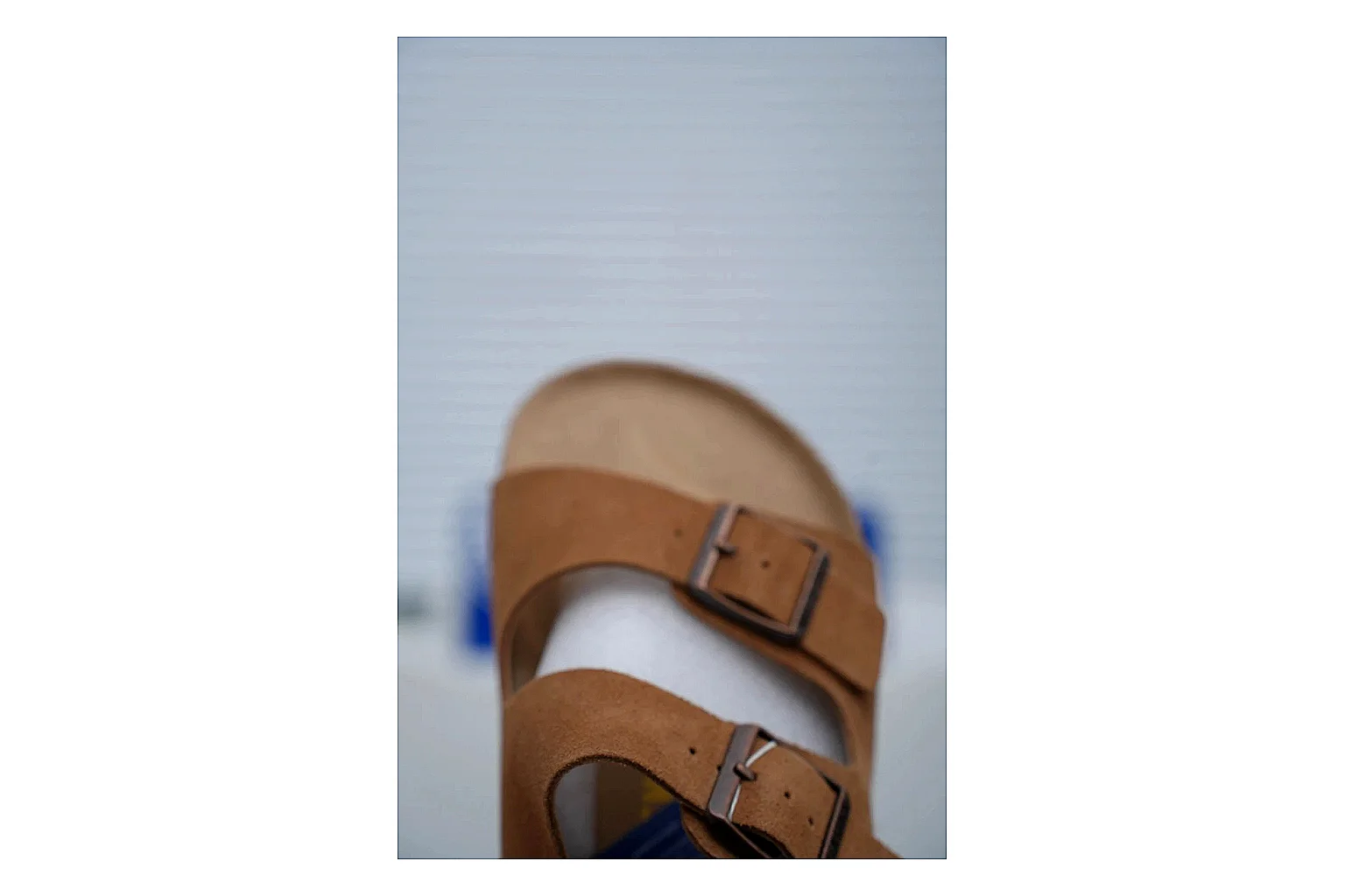Birkenstock Arizona Tan Cork Slide Product Image thumbnail 6