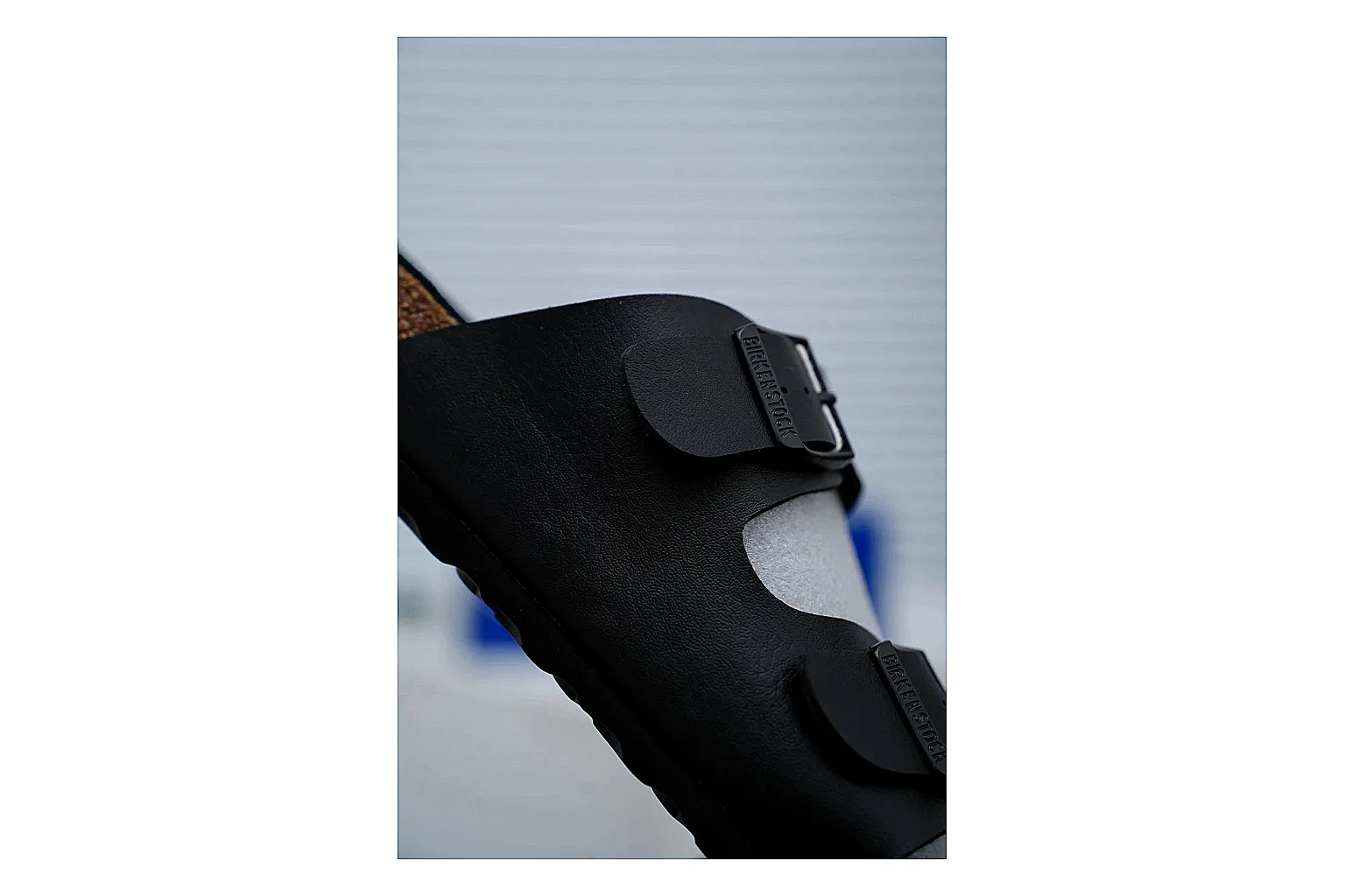 Birkenstock Arizona Black Cork Slide Product Image thumbnail 4