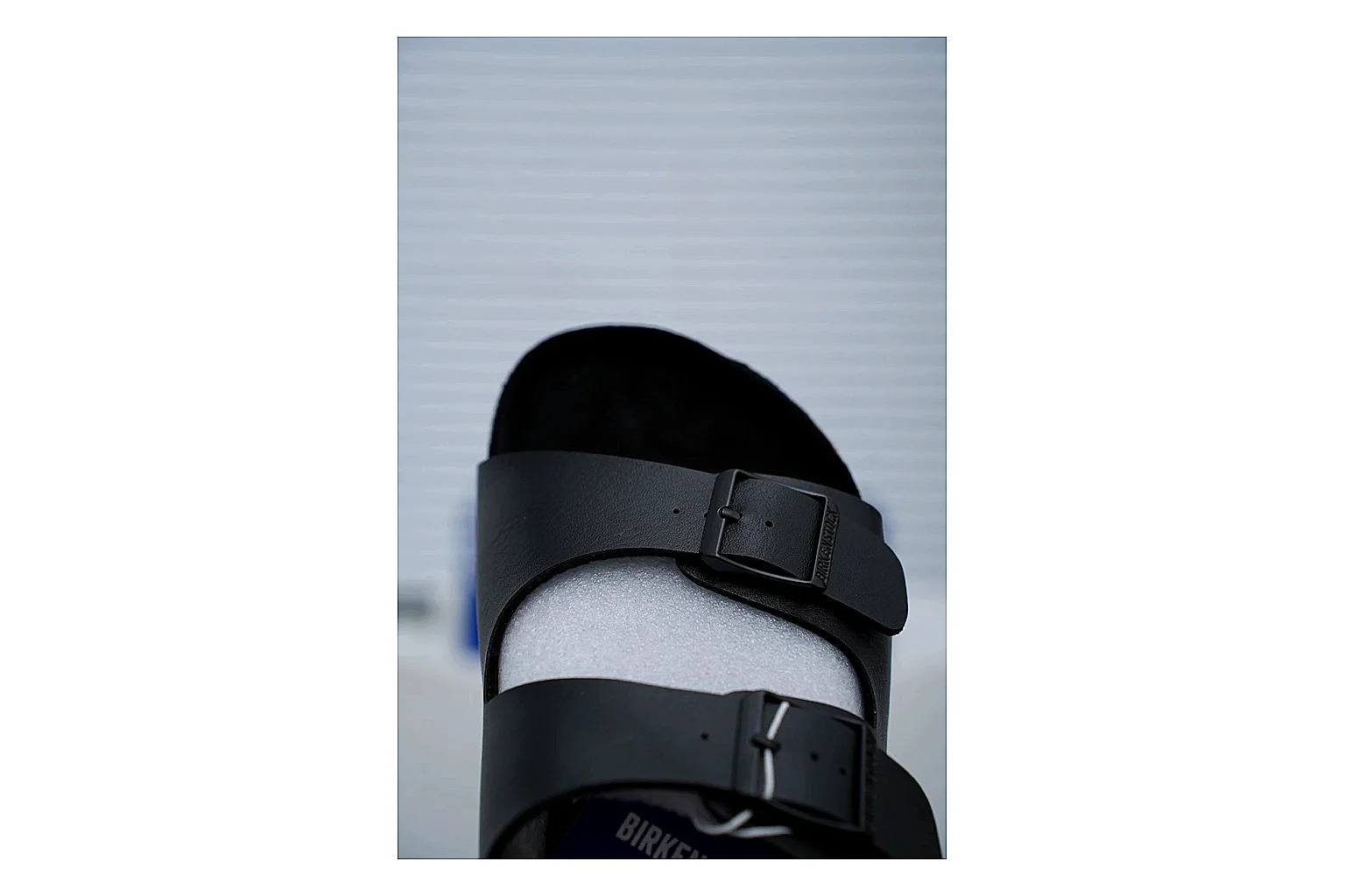 Birkenstock Arizona Black Cork Slide Product Image thumbnail 6