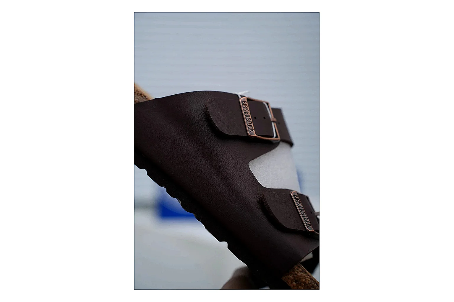 Birkenstock Arizona Mocha Cork Slide Product Image thumbnail 4