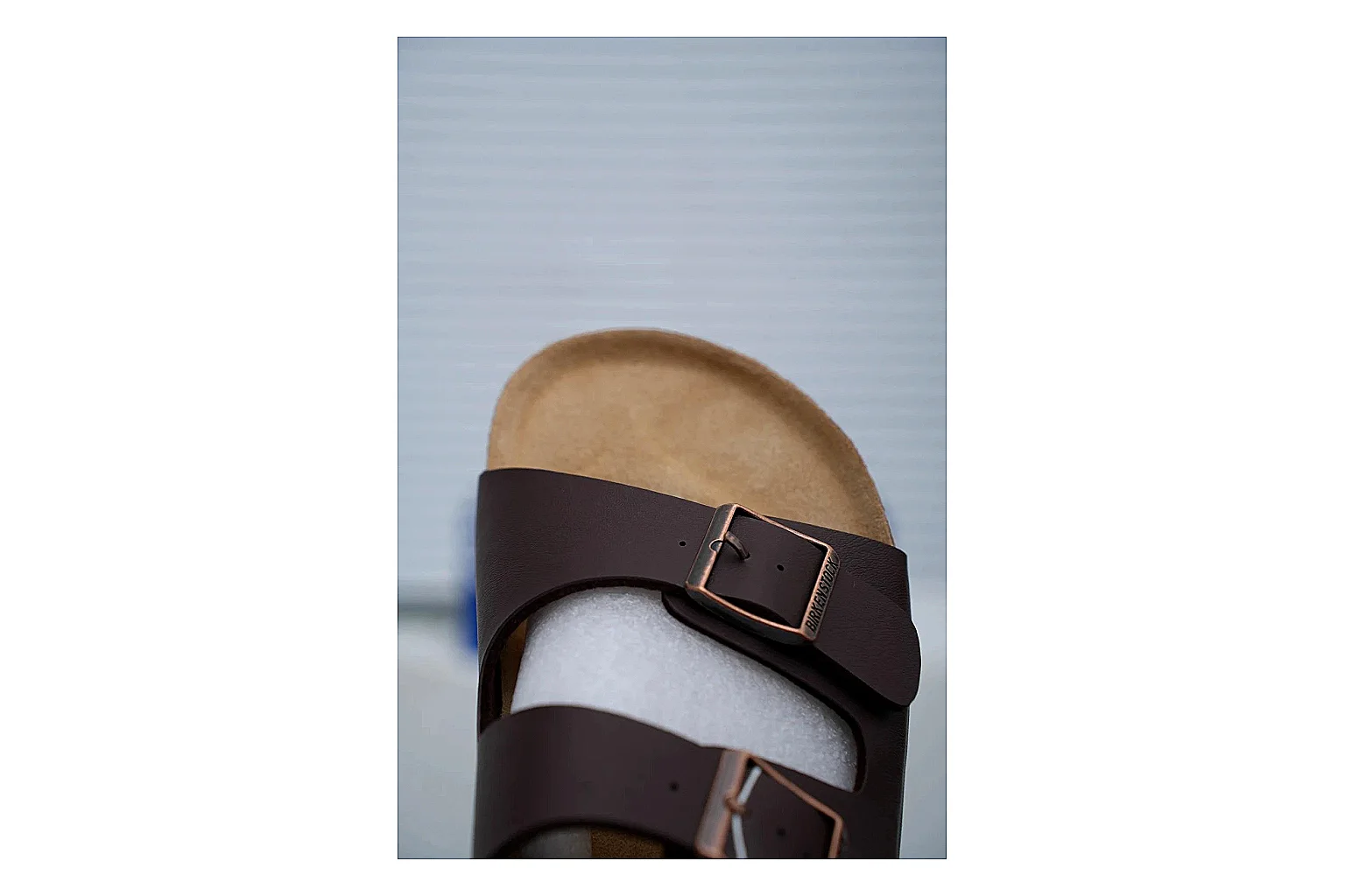 Birkenstock Arizona Mocha Cork Slide Product Image thumbnail 6