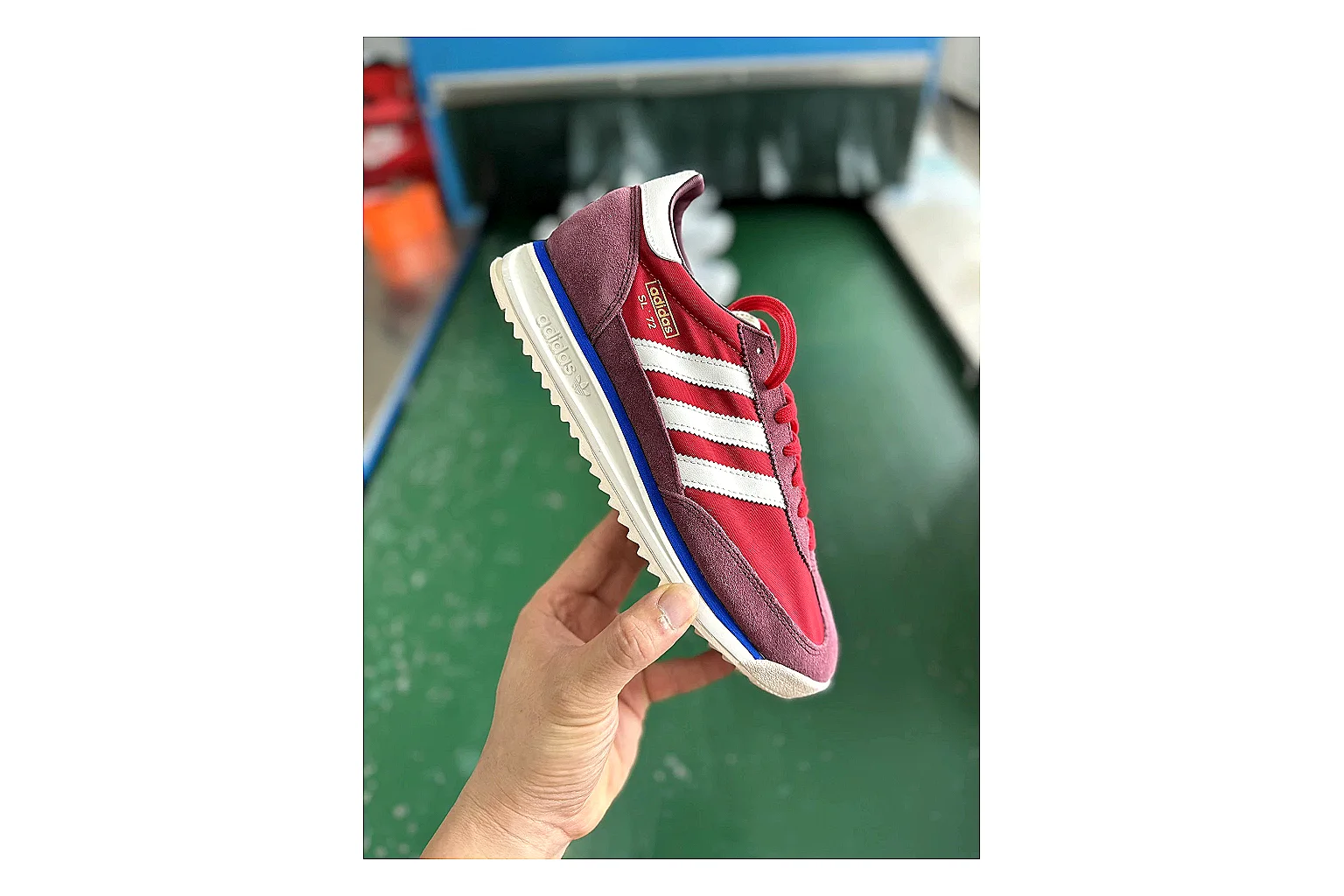 Adidas SL 72 RS Red White Product Image thumbnail 2