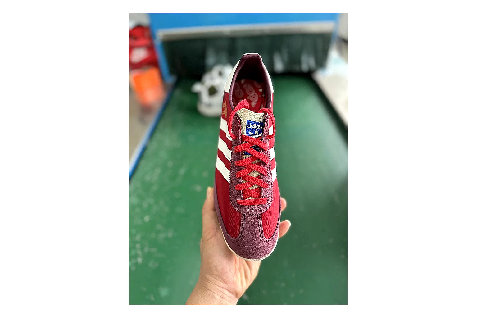 Adidas SL 72 RS Red White Product Image thumbnail 3