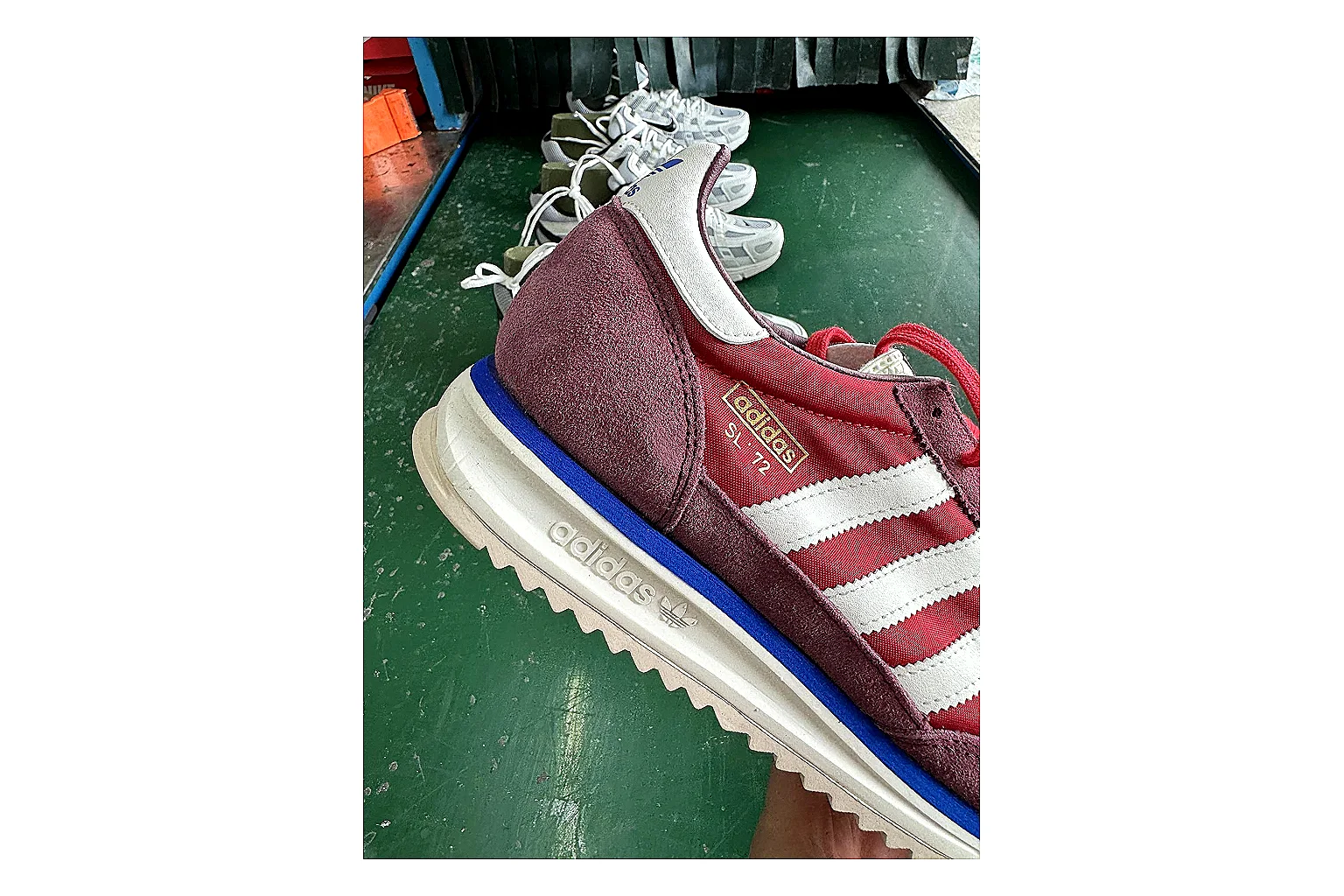 Adidas SL 72 RS Red White Product Image thumbnail 6