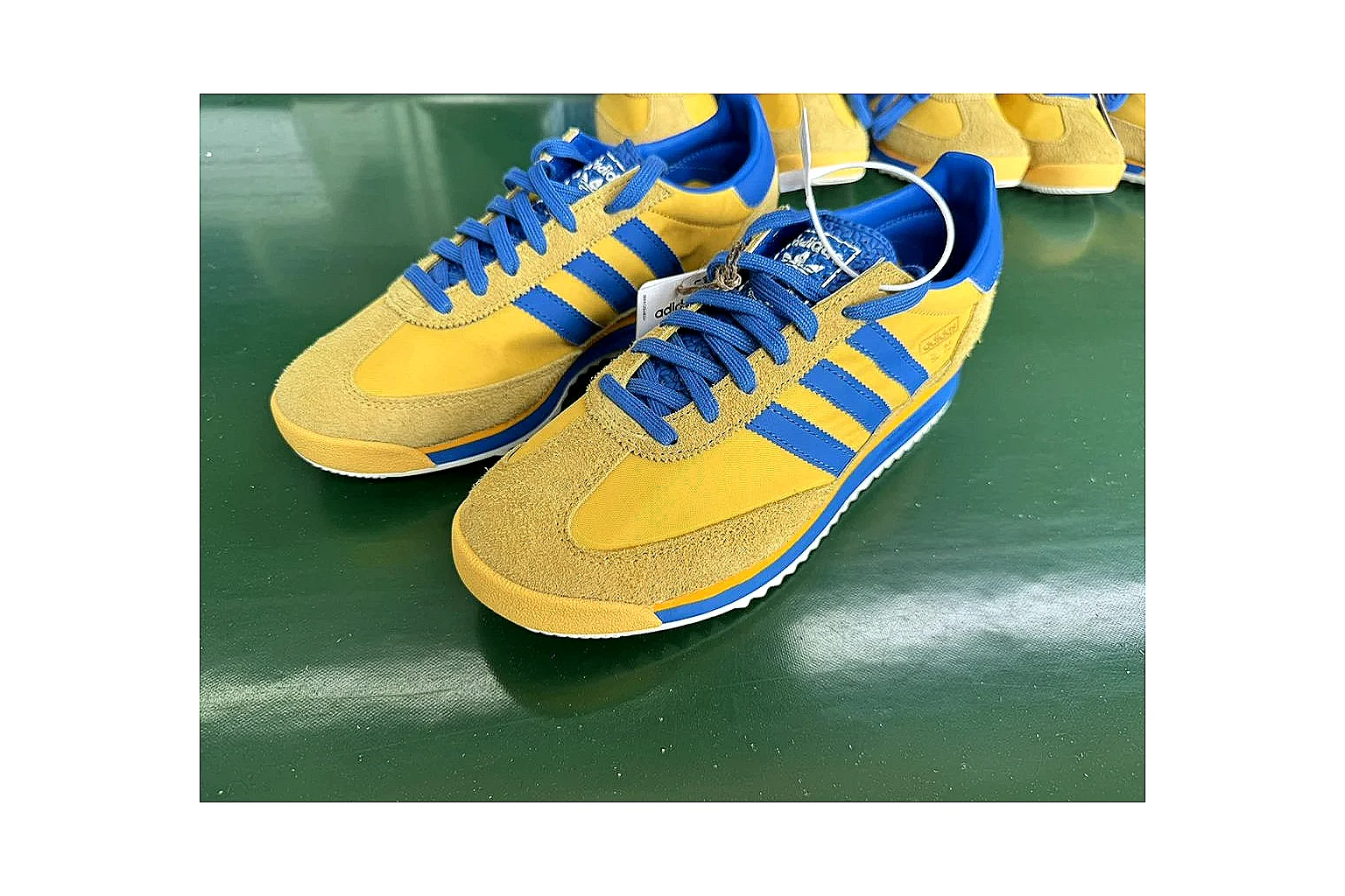 Adidas SL 72 RS Yellow Blue Product Image thumbnail 2