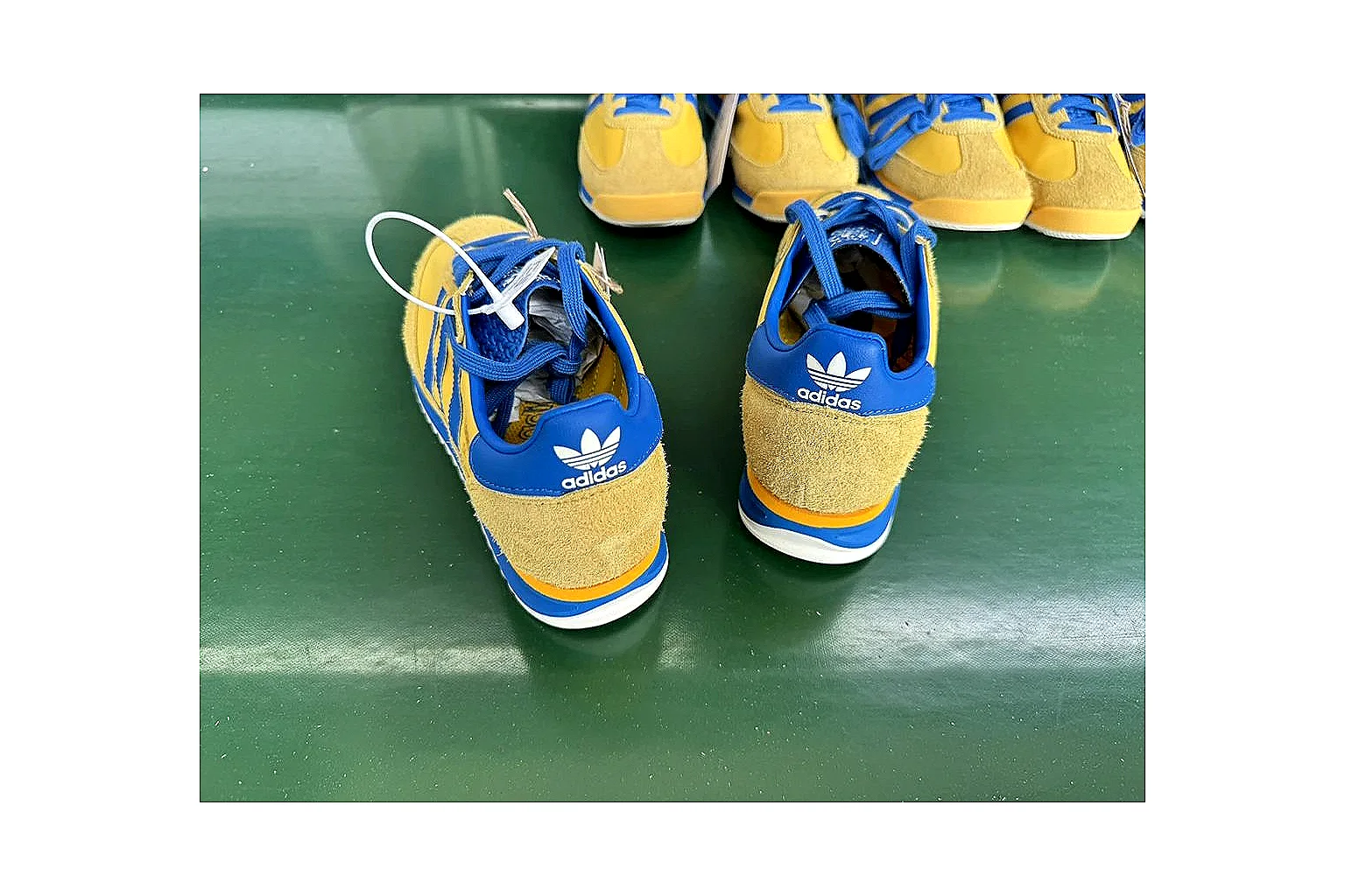 Adidas SL 72 RS Yellow Blue Product Image thumbnail 3