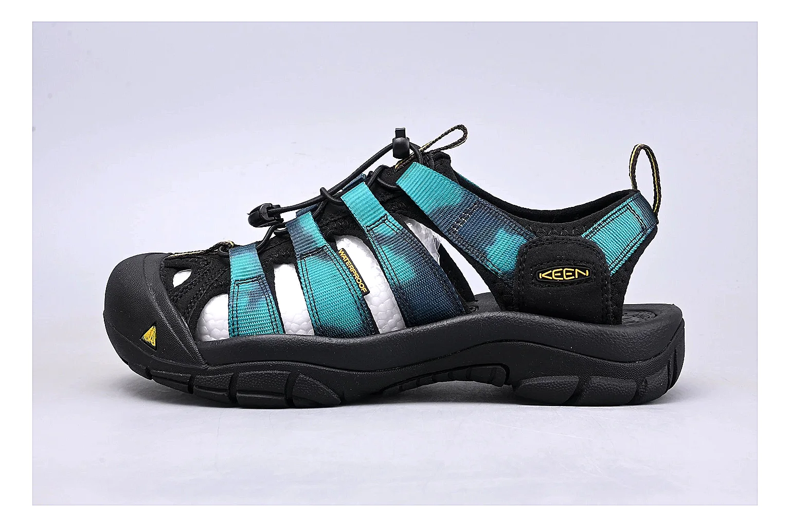 KEEN Zerraport Black Teal Sandal Product Image
