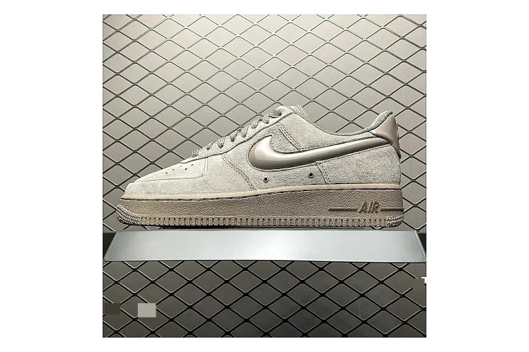 Nike Air Force 1 White Silver Product Image