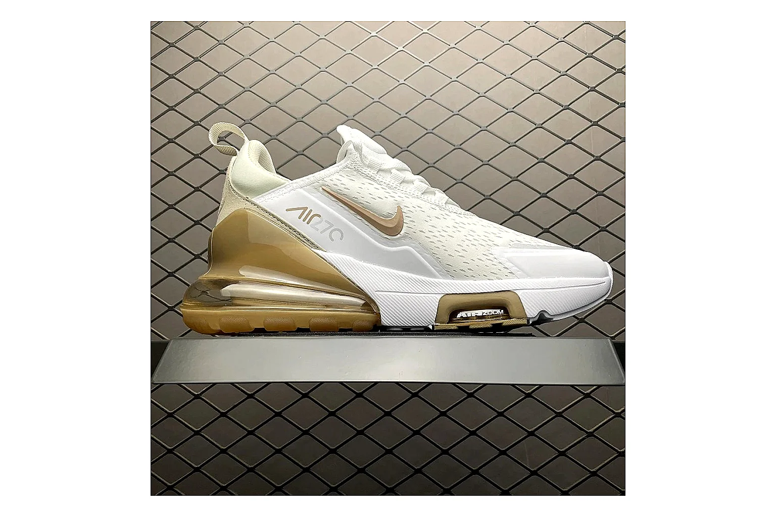 Nike Air Max DN White Gold Sneaker Product Image thumbnail 3