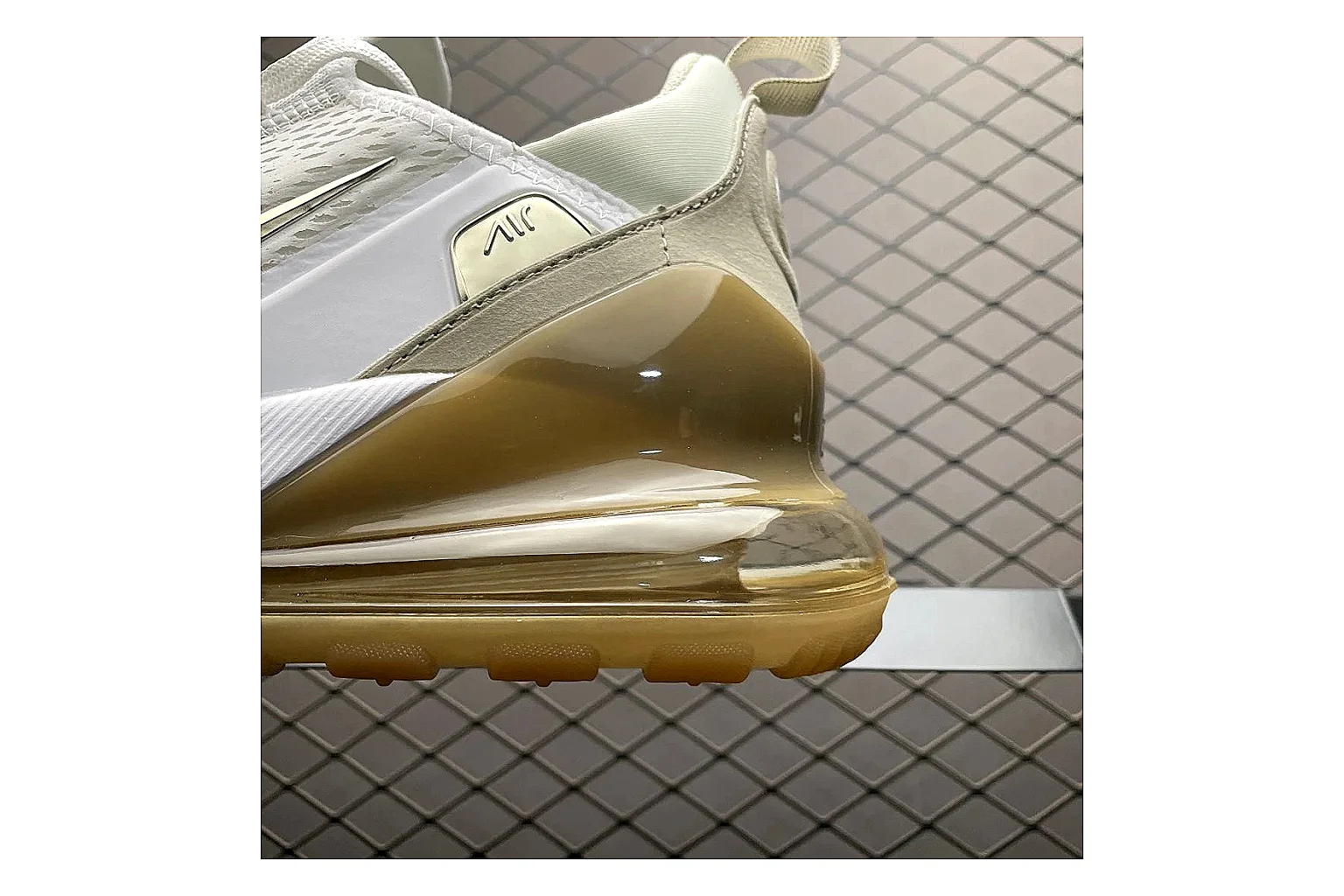 Nike Air Max DN White Gold Sneaker Product Image thumbnail 4