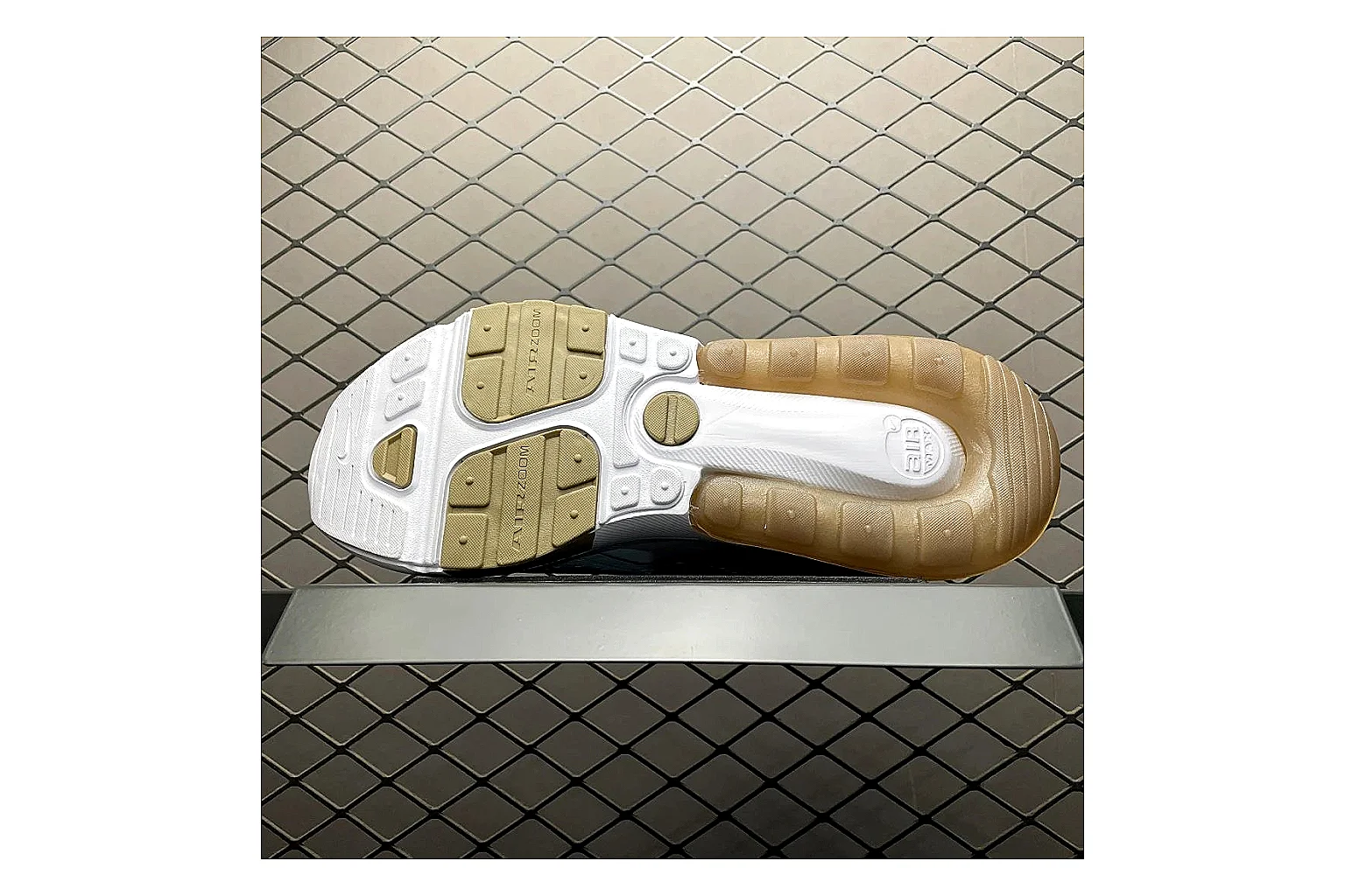 Nike Air Max DN White Gold Sneaker Product Image thumbnail 5